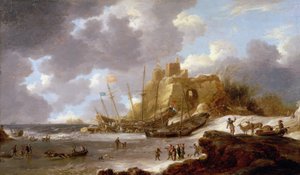 Norwegian coastal scene